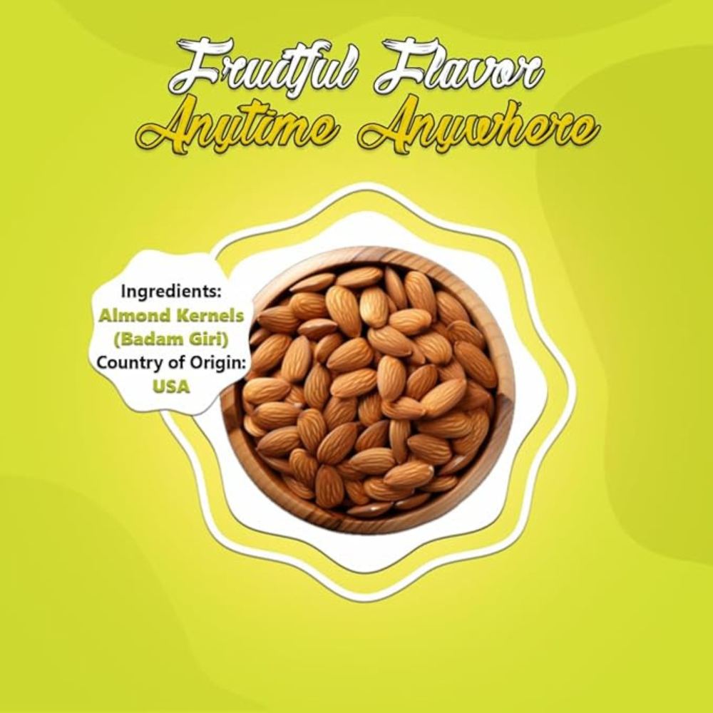 YUM YUM Dry fruits combo pack of 5-250g Jar Each | Badam, Kaju, Pista, Kishmish, Akhrot 1.25 KG