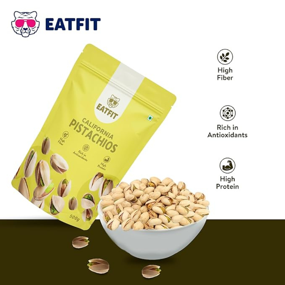 Eatfit Premium California Roasted & Salted Pistachios 1KG