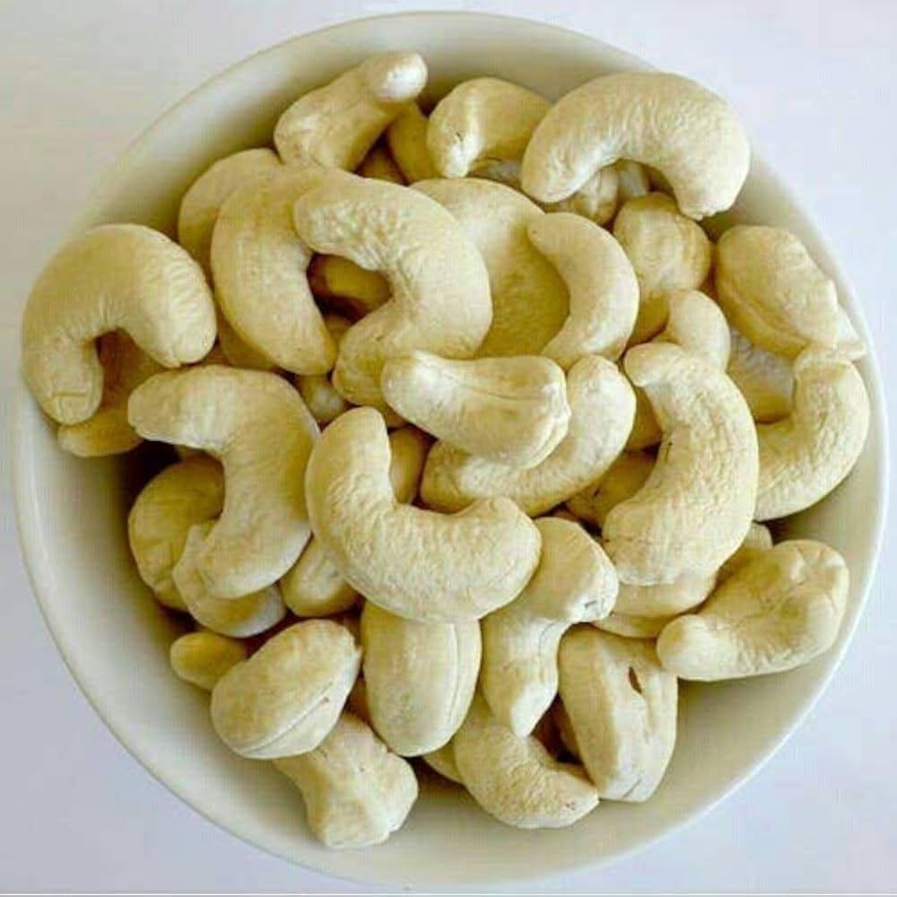 LILA DRY FRUITS Cashews 2 Kg | Natural and Unsalted Whole Cashew